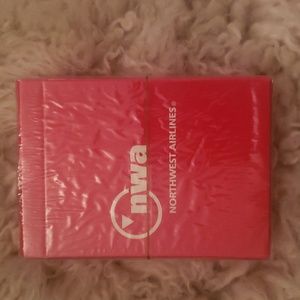 Vintage - New in package Northwest Airlines playing cards.